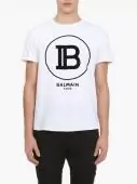 balmain hommes t-shirts designer fashion b1601 round-b paris